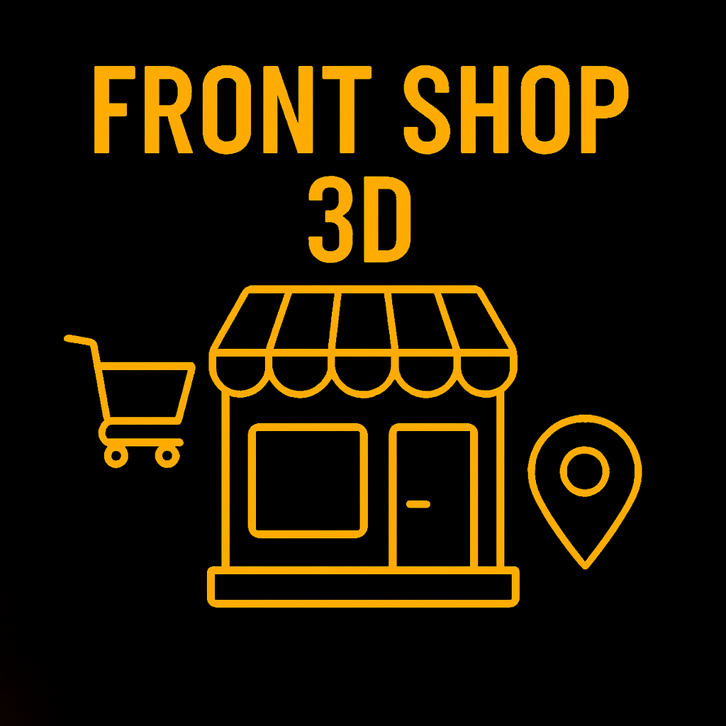 Front Shop 3D - Fasada moderne 3D për dyqane në Gjilan